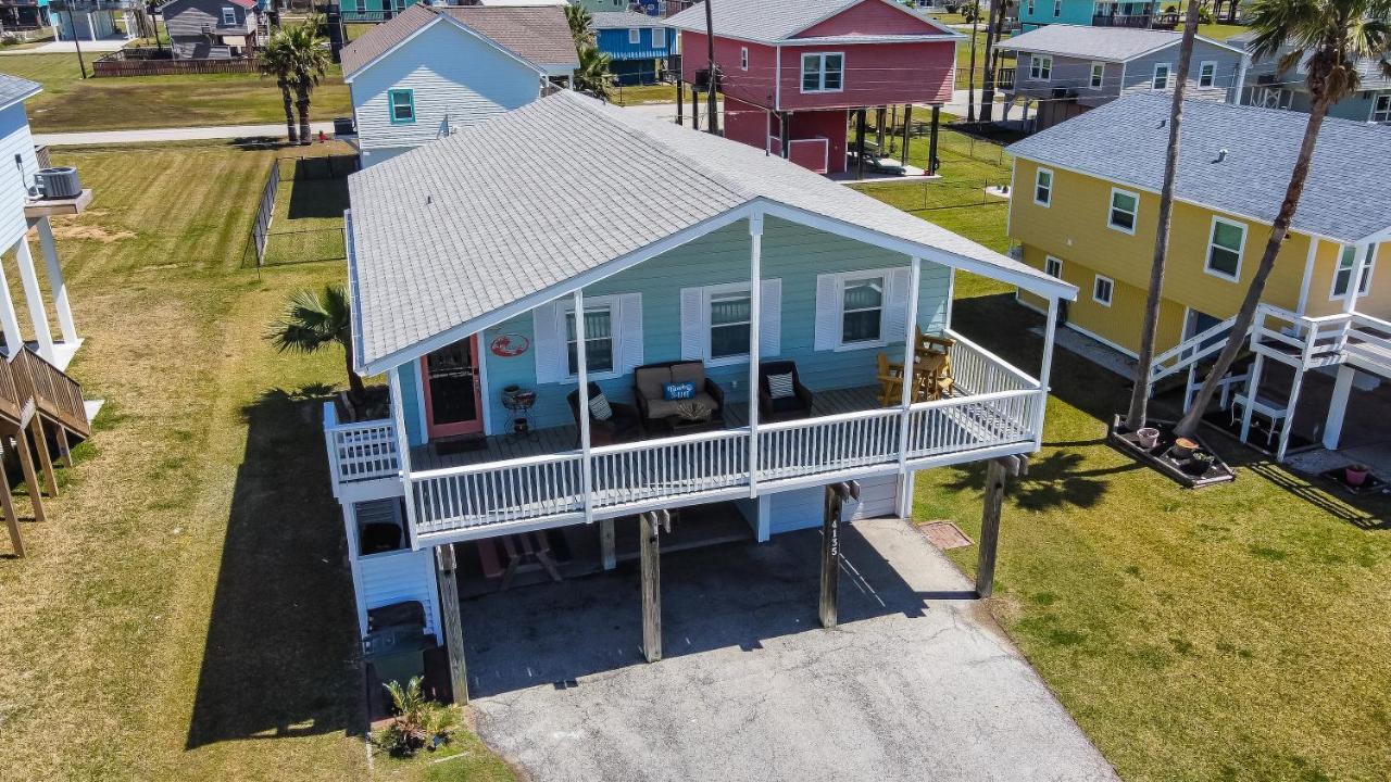 One-Of-A-Kind Beach Home With Lounge Bar Game Room Galveston Buitenkant foto
