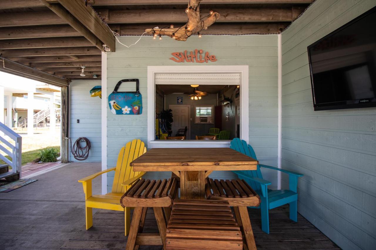 One-Of-A-Kind Beach Home With Lounge Bar Game Room Galveston Buitenkant foto